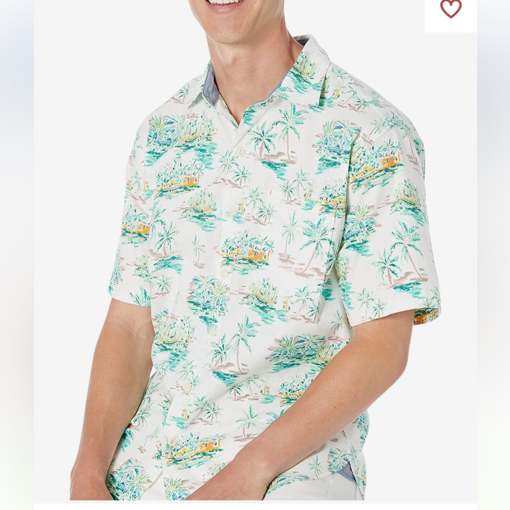 NWT Tommy Bahama Bahama Village Camp Shirt - Continental - Picture 2 of 8